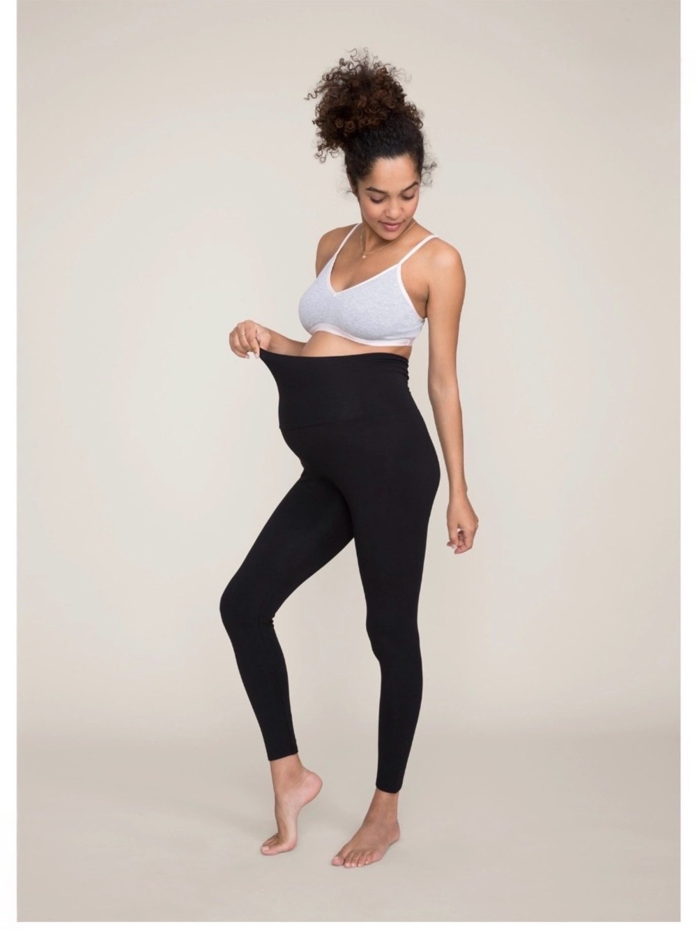hatch • the ultimate before, during & after leggings • black • maternity small